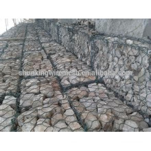 Hot sale en PVC gainé gabion box / gabion box mesh mesh / gabion box galvanisé